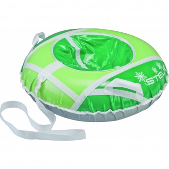 Санки надувные STELS D110см, зелено-салатовые