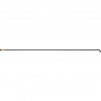 Спица с латунным ниппелем 233 мм, стальная чёрная