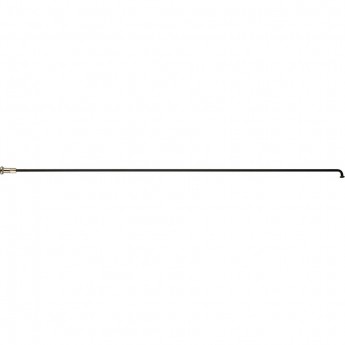 Спица с латунным ниппелем 264 мм, стальная черная