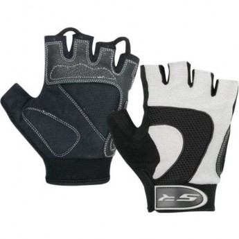 Велоперчатки STELS CG-1098 чёрно-серые p. L