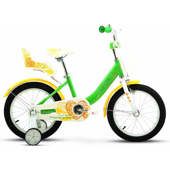 Велосипед STELS 14" LITTLE PRINCESS KC (JU135536) салатовый 7660000421200