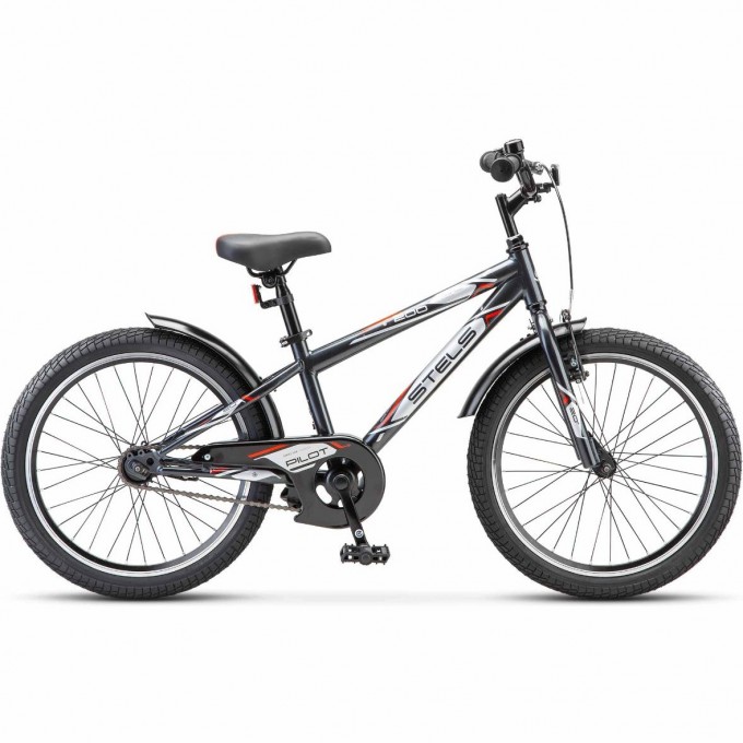 Велосипед STELS 20" Pilot 200 VC Z010 (LU101682) серый 4680091551948