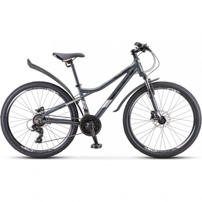 Велосипед STELS Navigator 610 D V020 Антрацитовый 26" (LU098464), рама 14" KUBC0068222021KU0001076
